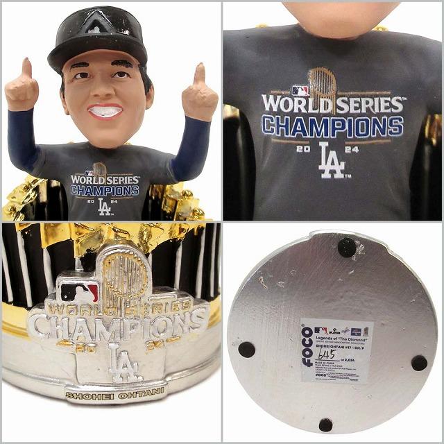 【大谷翔平MVP】ドジャース 2024 ワールドシリーズ トロフィー 現地限定 大谷翔平 ロサンゼルス・ドジャース 2024 ワールドシリーズ
