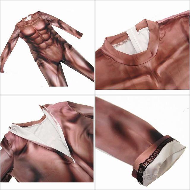 並行輸入品】大人の 筋肉タイツ メンズ レディース 男女兼用 筋肉