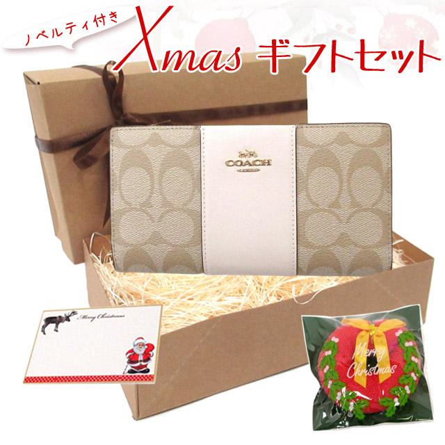 COACH クリスマス ギフトセット コーチ 財布 アウトレット 