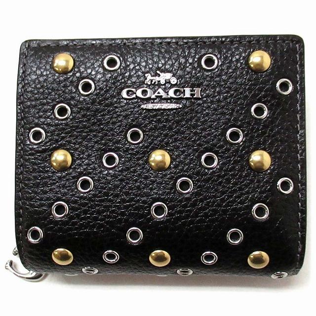 【美品】COACH 財布 COACH（コーチ） 国内発送 財布 レディース 折り財布 リベット