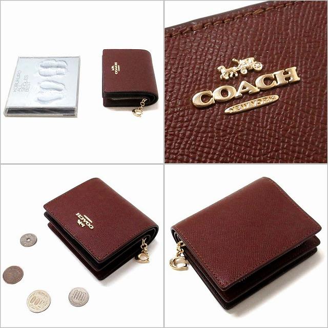 新品・未使用コーチCOACH 二つ折り財布 ブラック 保存袋付き COACH（コーチ） 【並行輸入品】コーチ 財布 アウトレット スナップ