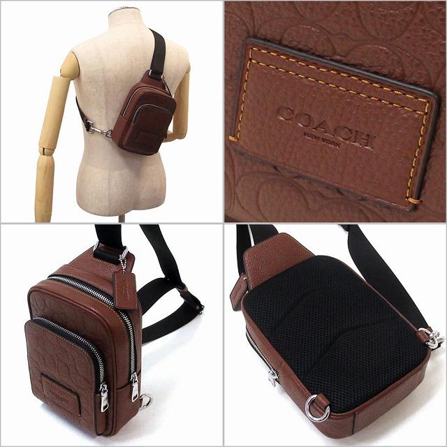 COACH ボディバッグ　シグネチャー　ワンショルダーバッグ COACH（コーチ） ワンショルダーバッグ ボディバッグ メンズ