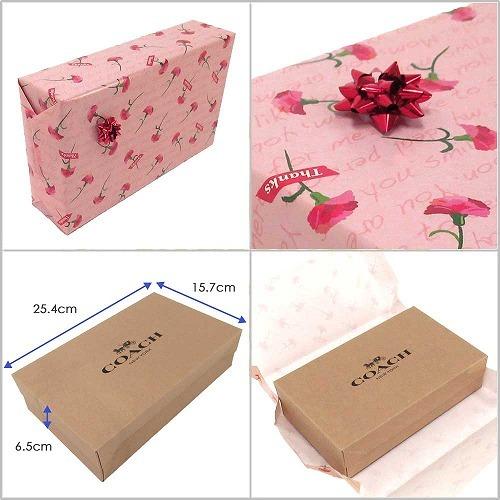 ラッピング・包装 coach COACH 【並行輸入品】コーチ ラッピング コーチ専用箱 包装紙付