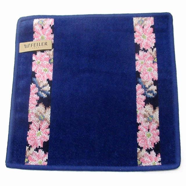【並行輸入品】FEILER フェイラー ハンカチ タオル タオルハンカチ 25cm  Cosmos Beige 花柄 　Cosmos204 n250416 | feiler | 02