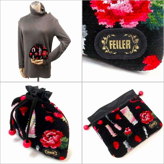 【並行輸入品】FEILER フェイラー 巾着ポーチ　エターナルヒロイン　ETH222015　限定品 | feiler | 01