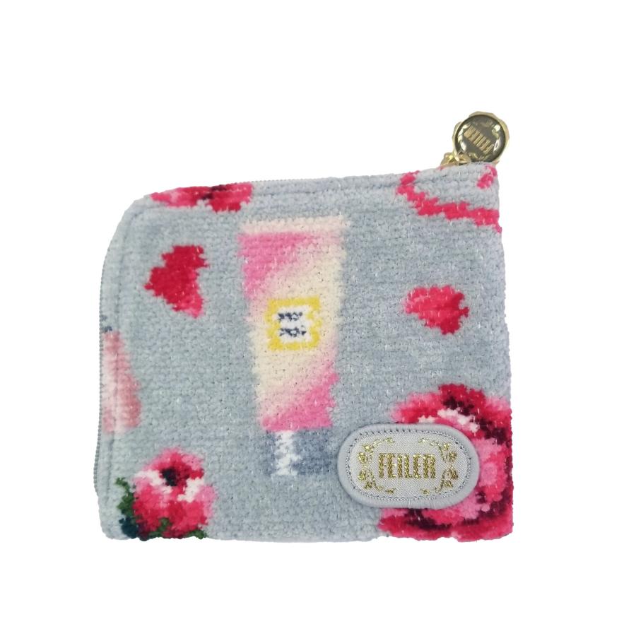 FEILER フェイラー  ハンカチ　エターナルヒロイン ミニポーチ　ETH-242002　シルバーグレー | feiler | 01