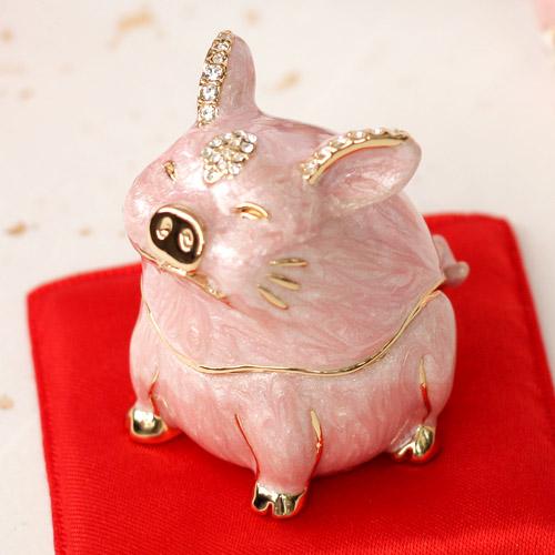 【ジュエリーボックス】【干支シリーズ】いのしし（亥） ジュエリーボックス　EX4731 | 