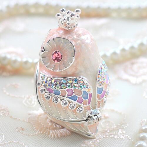 ジュエリーボックス クラウンフクロウ スウィートピンク EX516-5  999 |  | 02