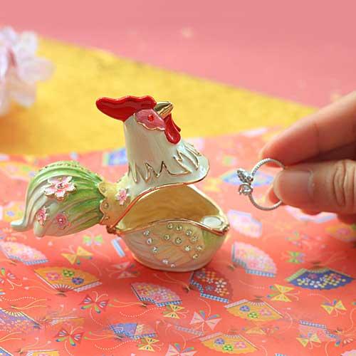 【ジュエリーボックス】 はなみどり　ジュエリーボックス EX5761 n61018 |  | 01