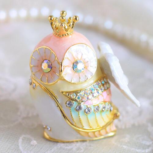 ジュエリーボックス 天使のフクロウ ドリーム EX586-1  999 | 