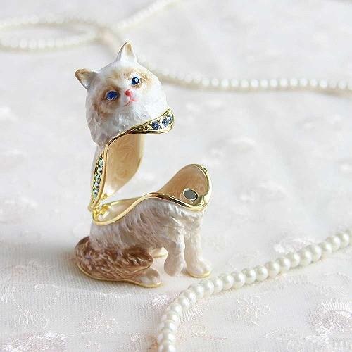【ジュエリーボックス】 ラグドール キャット 猫 ジュエリーボックス EX5961 :EX5961:セレクトAG - 通販 - Yahoo!ショッピング