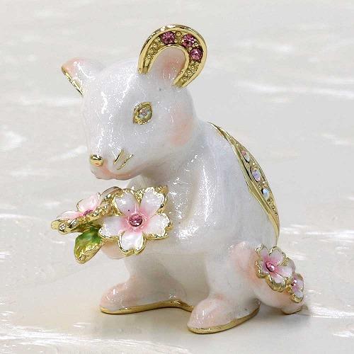 【ジュエリーボックス】 はな ねずみ セット ジュエリーボックス EX5991 | 