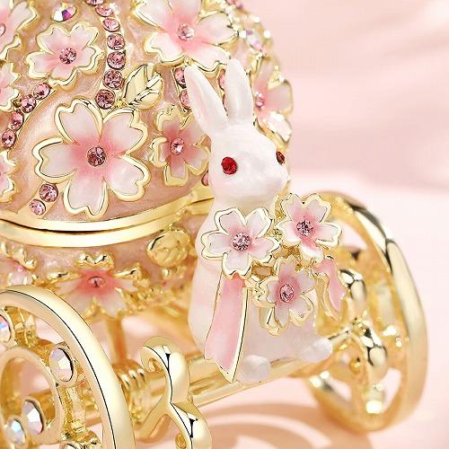 ジュエリーボックス】 サクラキャリッジ 桜の馬車 ジュエリーボックス