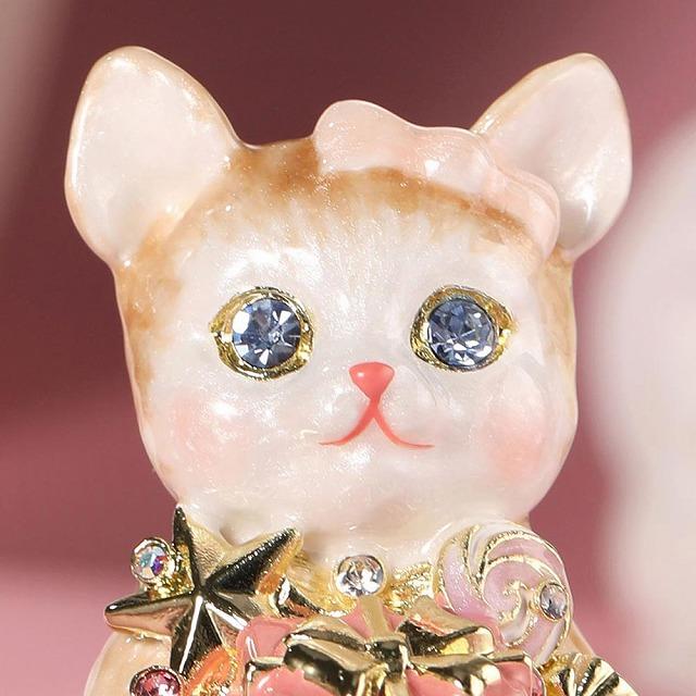 ジュエリーボックス ルル・キャンディ プレゼント サクラ 猫 ネコ EX6231 |  | 04