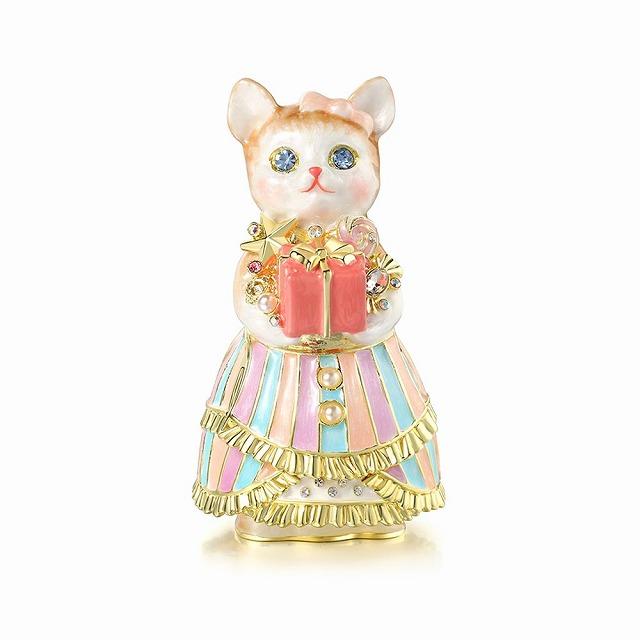 ジュエリーボックス ルル・キャンディ プレゼント サクラ 猫 ネコ EX6231 |  | 07