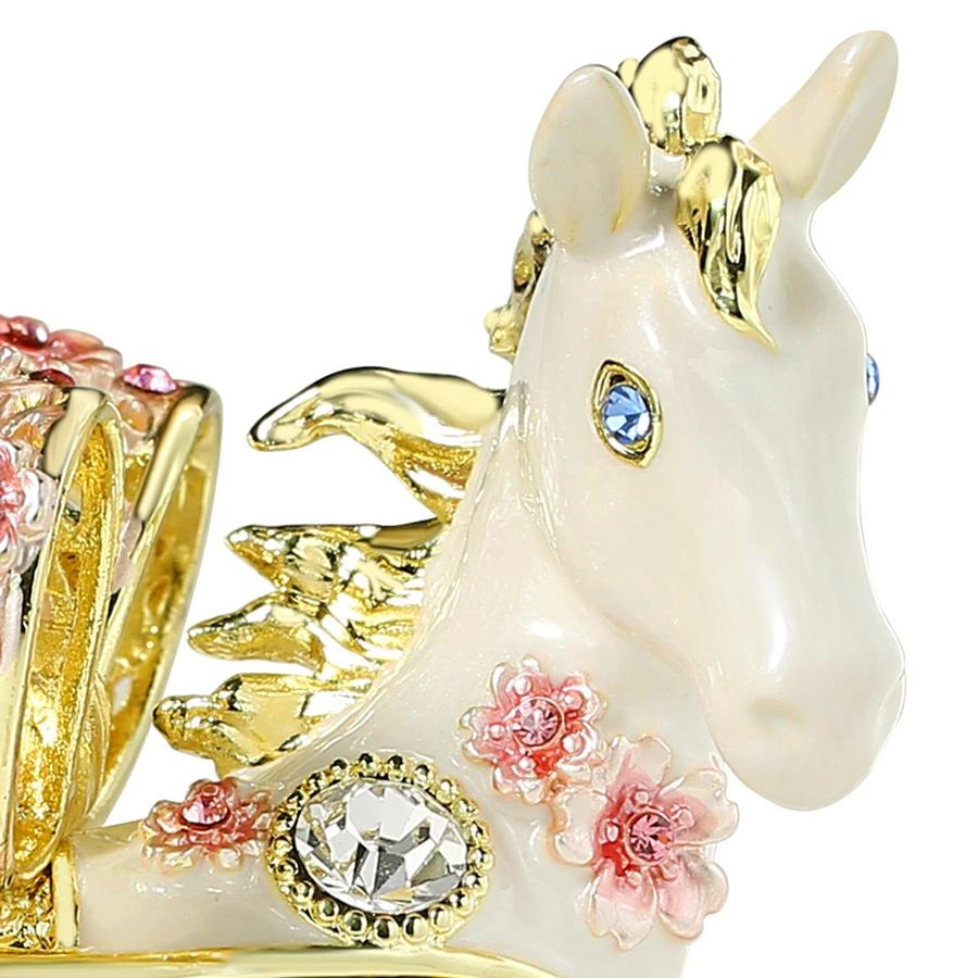 2026年 干支の置物 ジュエリーボックス 干支 午年 ウマ 白馬 桜子馬 桜仔馬 ホワイト EX6341 |  | 07