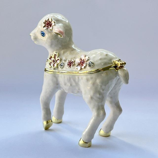 【並行輸入品】ジュエリーボックス 桜子羊 未年 干支コレクション 桜 サクラ さくら EX6421 |  | 04