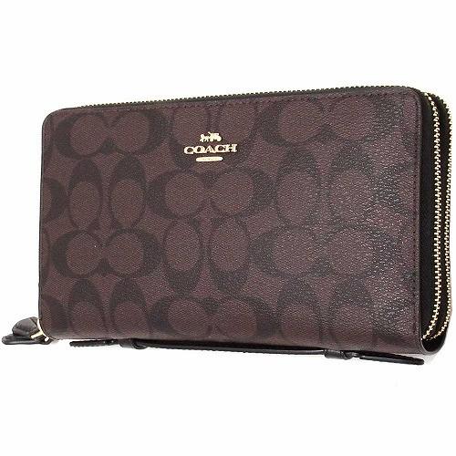 コーチ 財布 Coach アウトレット メンズ レディース シグネチャー ダブル ジップ トラベル オーガナイザー 長財布 F Imaa8 Fimaa8 セレクトag 通販 Yahoo ショッピング