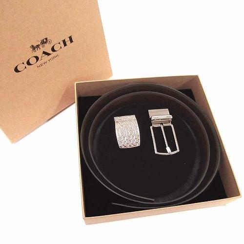 COACH コーチ ベルト アウトレット メンズ バックルセット F65186 AQ0  