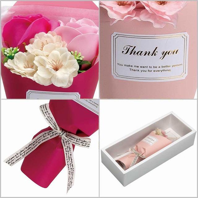 【並行輸入品】ソープフラワー3輪ブーケFDC03R |  | 02