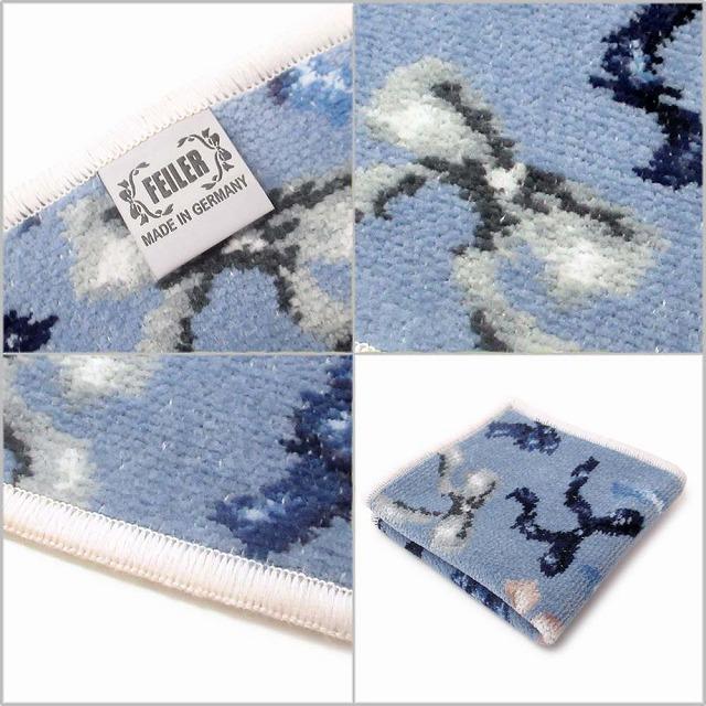 FEILER フェイラー ハンカチ タオル フラッターリボン ライトブルー 2024 秋冬新作限定デザイン FRB25926 | feiler | 01