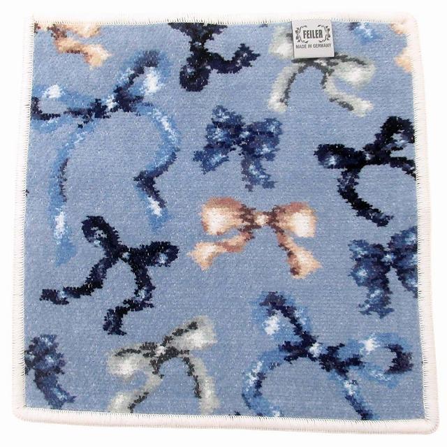 FEILER フェイラー ハンカチ タオル フラッターリボン ライトブルー 2024 秋冬新作限定デザイン FRB25926 | feiler | 02