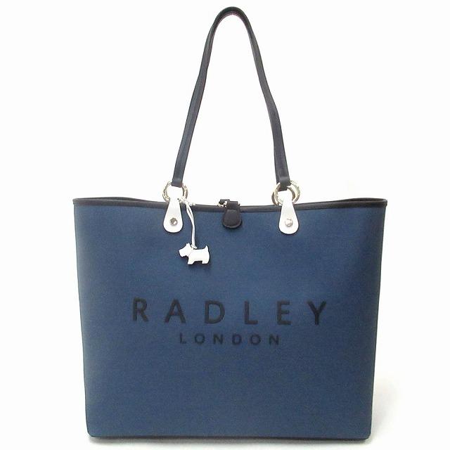 Radley ヴィンテージブルーミディアム ジップトップ トート