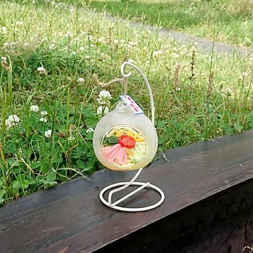 アトリエステラ 食品サンプル 【ドーム入り冷やし中華はじめました
