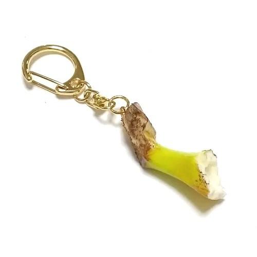 アトリエステラ 食品サンプル バナナ ヘタ  キーホルダー キーリング K18 |  | 01