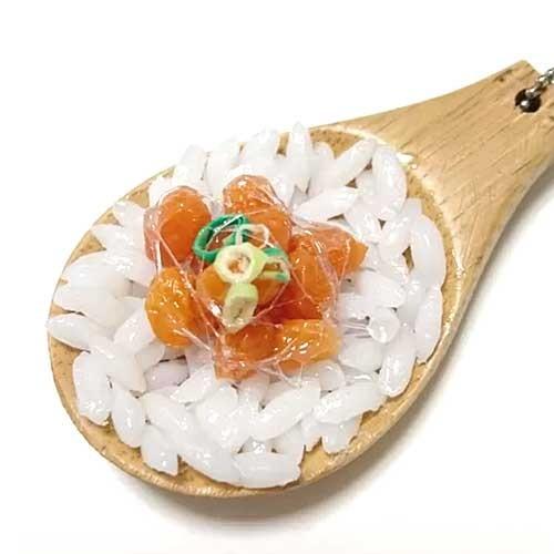 アトリエステラ 食品サンプル 納豆丼 納豆 キーホルダー キーリング K30 |  | 01