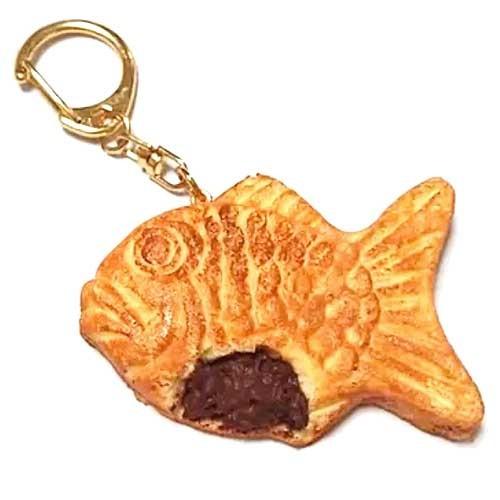 アトリエステラ 食品サンプル たい焼き キーホルダー キーリング K32