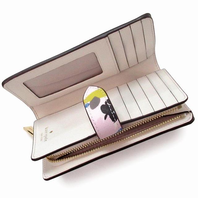 kate spade ケイトスペード フローラル MADISON 二つ折り財布