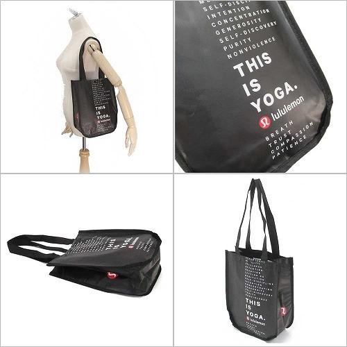 lululemon ルルレモン レッド ショッピング バッグ THIS IS YOGA