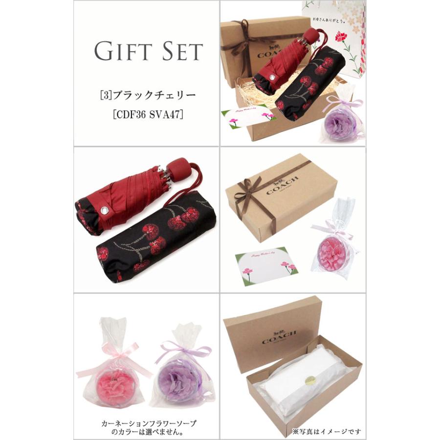 【並行輸入品】母の日 ギフトセット コーチ カサ COACH アウトレット 傘 晴雨兼用 99%UVカット折り畳み傘 | COACH | 06