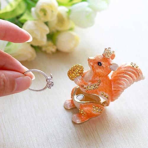 【ジュエリーボックス】 ミニ クラウン リス  ジュエリーボックス  MN0031 n90801 |  | 01