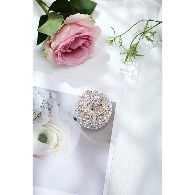 ジュエリーボックス ミニチュアクラウン ピィアース ミニチュアサイズ 王冠の置物 シルバーピンク MN0091 |  | 07