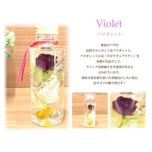 【選べる6タイプ】ハーバリウム Herbarium スリム ラウンド プリザーブド ドライ フラワー ボトル |  | 05