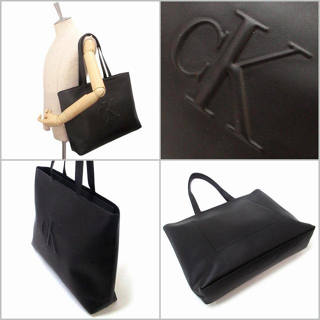 CALVIN KLEIN JEANS ロゴ トート バッグ 大容量