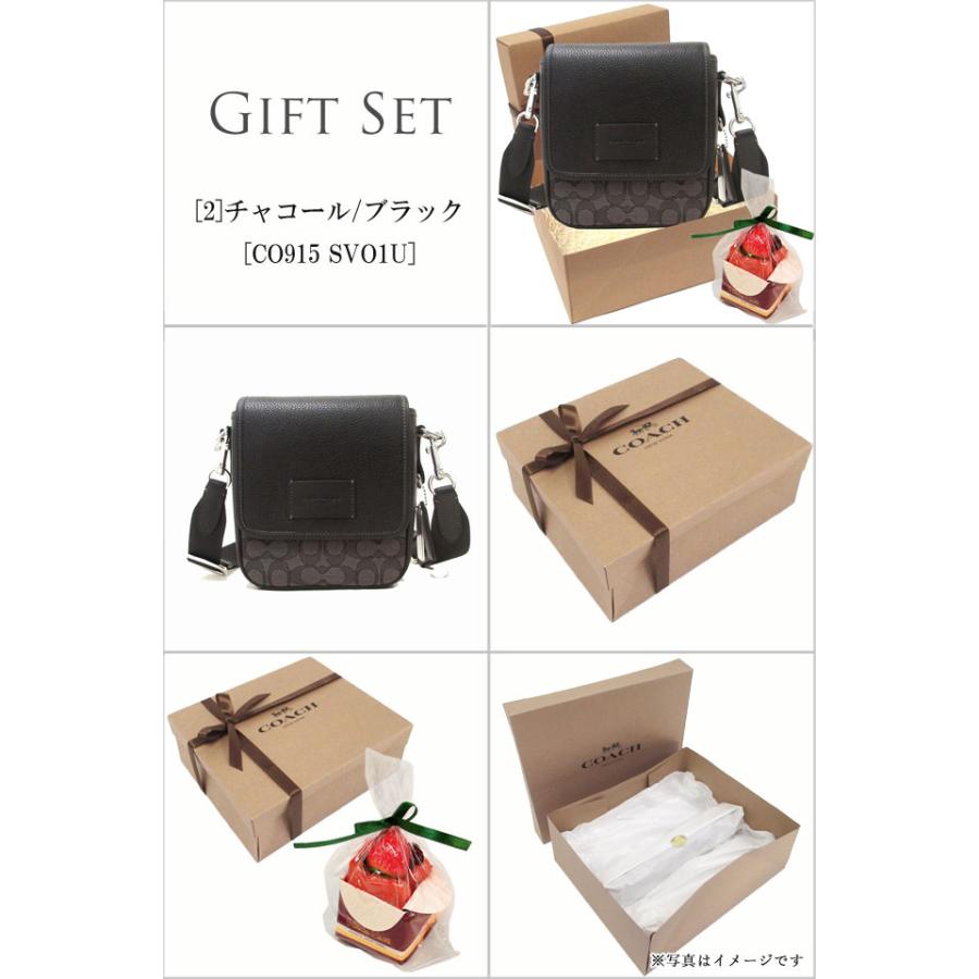 【並行輸入品】バレンタイン ギフトセット コーチ バッグ メンズ COACH アウトレット レザー  ルーカス クロスボディ ショルダーバッグ 2WAY CO914 CO915 | COACH | 04