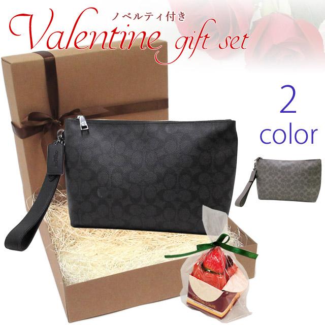 【並行輸入品】バレンタイン ギフトセット コーチ メンズ バッグ COACH アウトレット シグネチャー セカンドバッグ ポーチ CCF32 | COACH