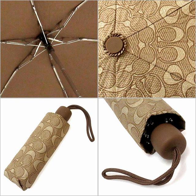 【並行輸入品】ホワイトデイ ギフトコーチ カサ COACH アウトレット 傘 晴雨兼用 99%UVカット 折り畳み傘   n260210 | COACH | 09