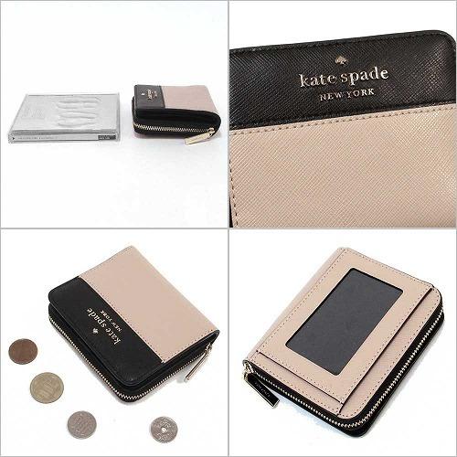 K.A＊様！ ケイトスペード　ステイシー　カラーブロック　2つ折り財布　ジップ K.A＊様！ ケイトスペード ステイシー カラーブロック 2つ折り
