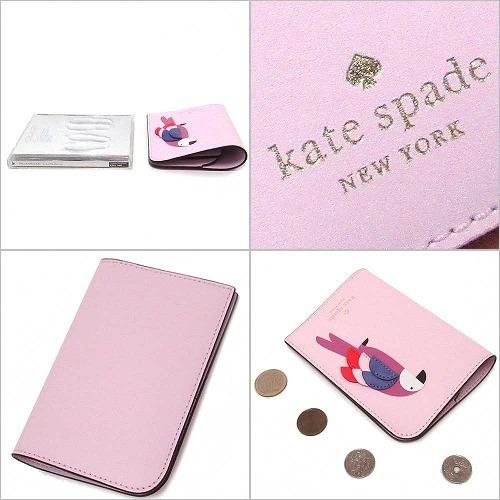 Kate spade ケイトスペード アウトレット フロック パーティー パスポート ホルダー / パスポートケース WLRU6241 974