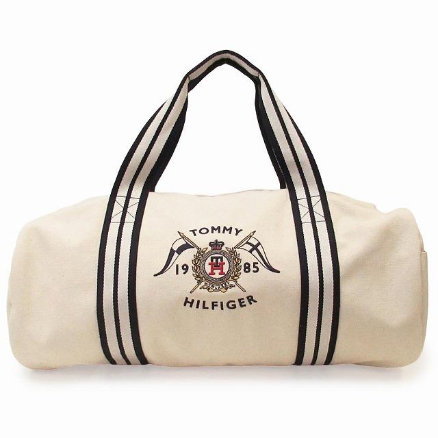 【並行輸入品】TOMMY HILFIGER トミーヒルフィガー ボストンバッグ ロゴ刺繍 キャンバス 2WAY ダッフルバッグ XA00103 970 n260626 | TOMMY HILFIGER