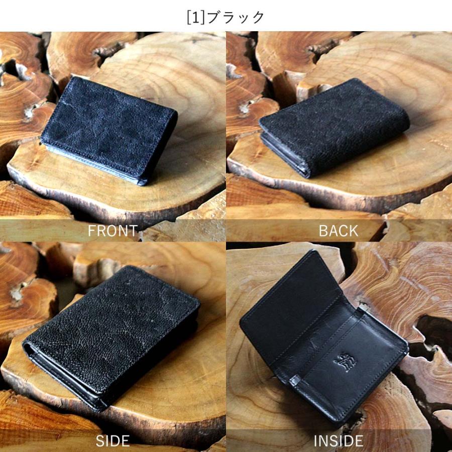 ZOO カードケース 象革 ゾウ革 エレファントレザー エキゾチックレザー 名刺入れ カードケース 姫路レザー 日本製 |  | 04
