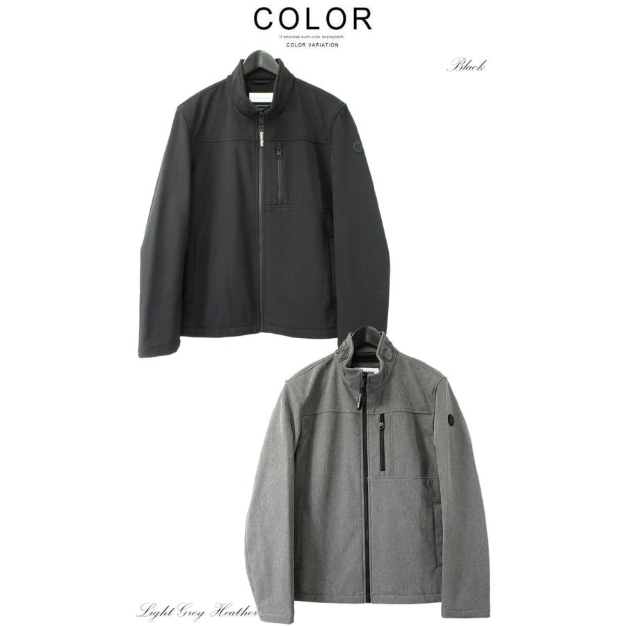 Calvin Klein（カルバン・クライン） 裏フリースソフトシェルスタンド