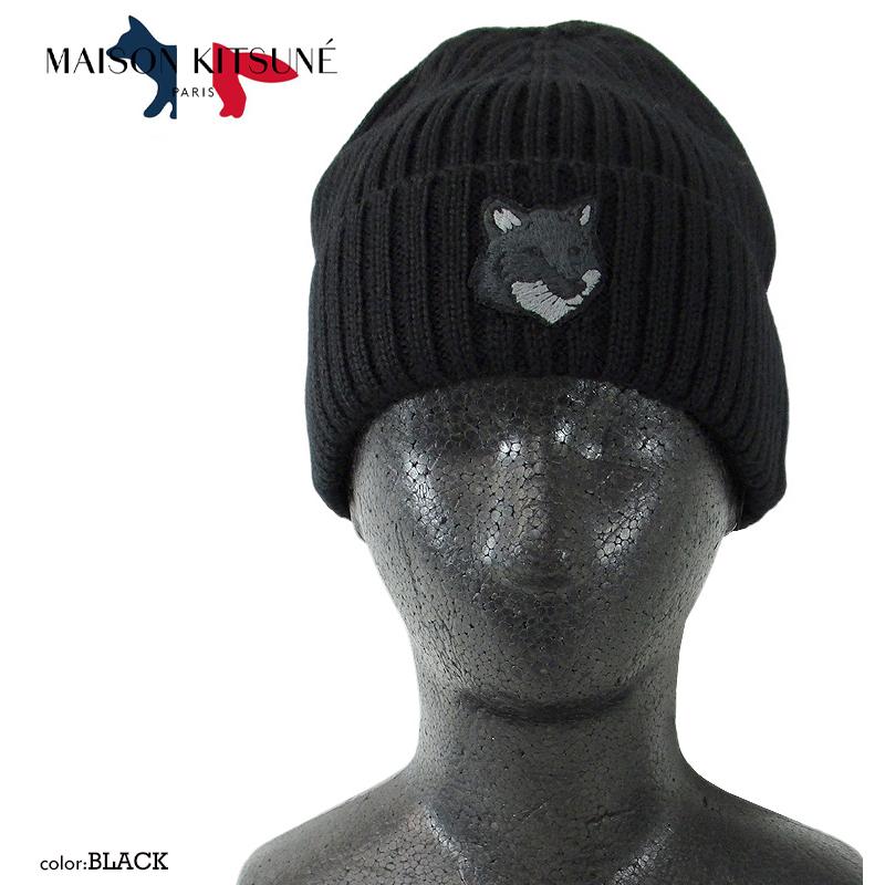MAISON KITSUNE（メゾン キツネ） ボールドフォックスヘッドビーニー