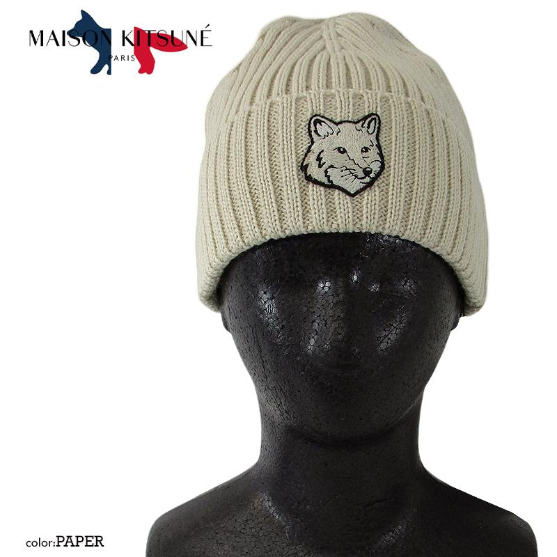 MAISON KITSUNE（メゾン キツネ） ボールドフォックスヘッドビーニー