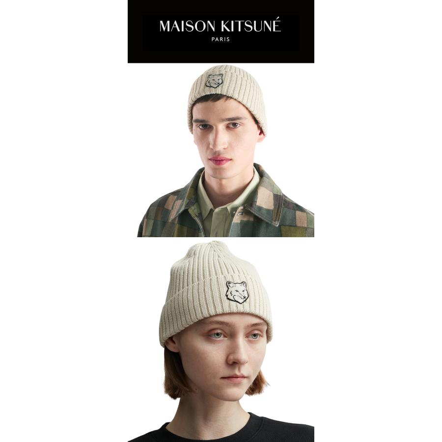 MAISON KITSUNE（メゾン キツネ） ボールドフォックスヘッドビーニー