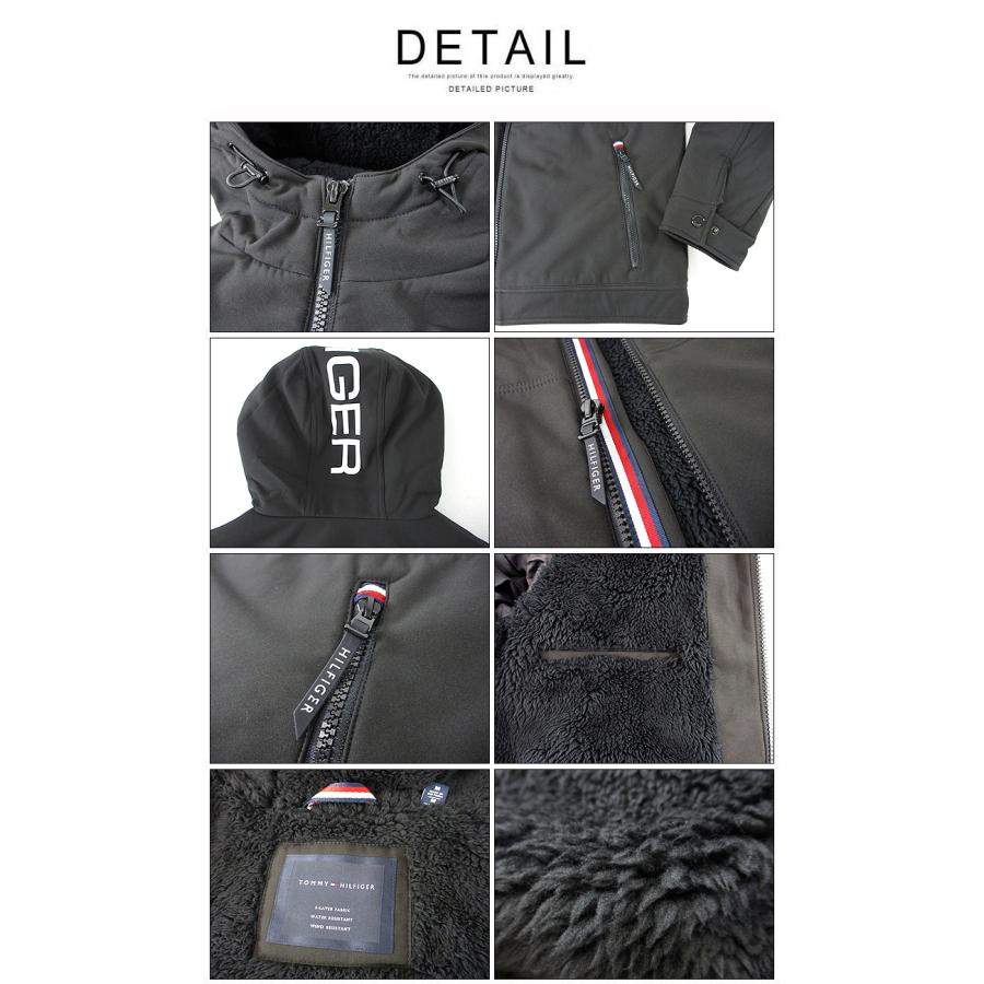 TOMMY HILFIGER（トミー・ヒルフィガー） 裏ボアビッグレターフーディ